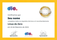 Certificado por DIO