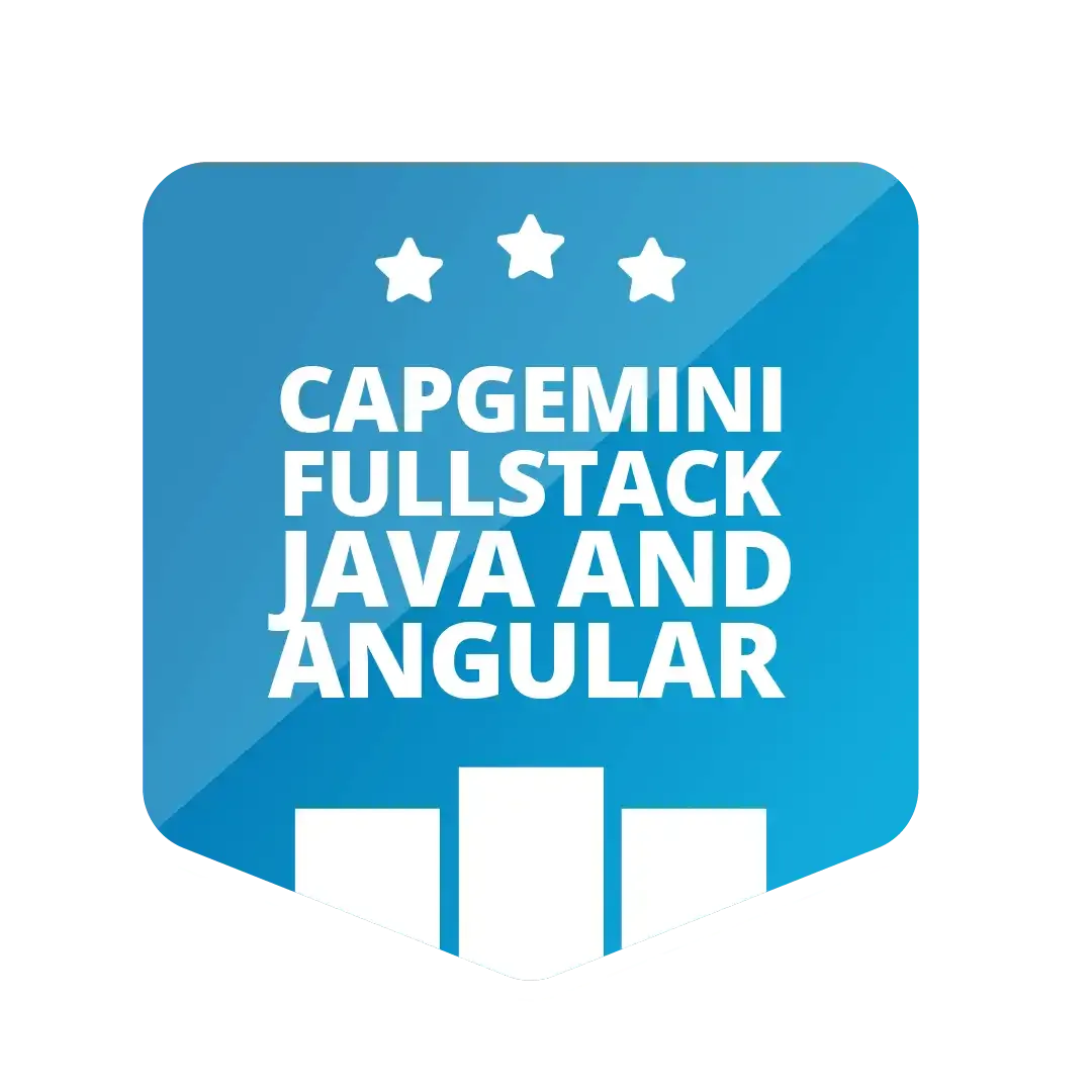 Capgemini Fullstack Java and Angular