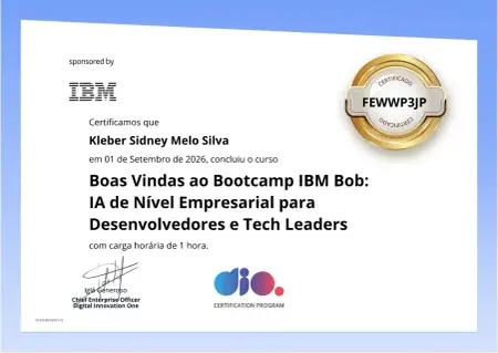 Boas Vindas ao Bootcamp IBM Bob: IA de Nível Empresarial para Desenvolvedores e Tech Leaders