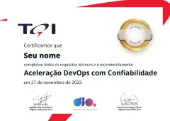 Certificado pela DIO