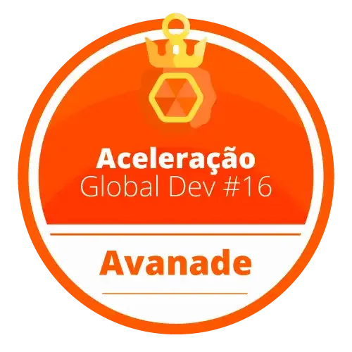 Aceleração Global Dev #16 Avanade