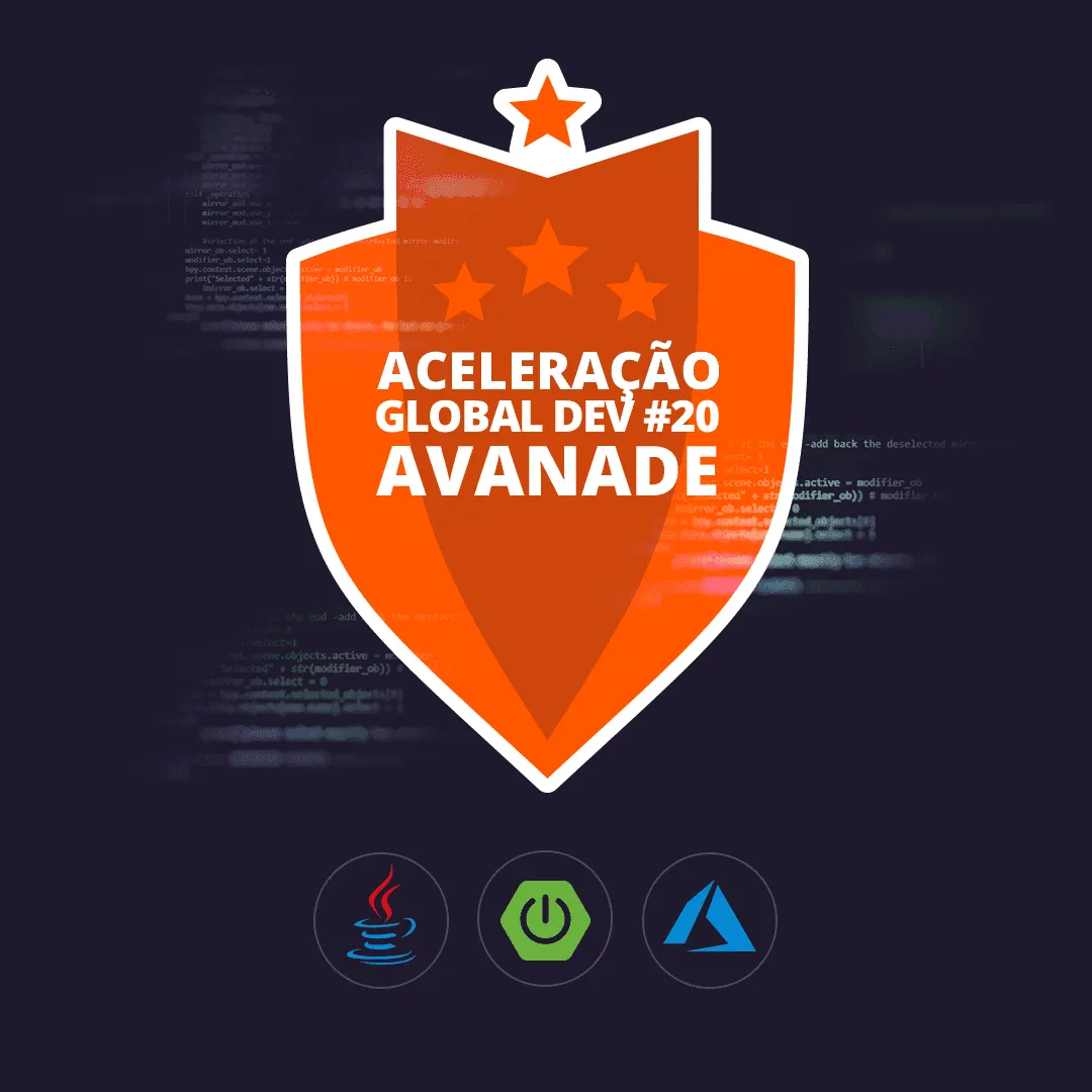 Aceleração Global Dev #20 Avanade