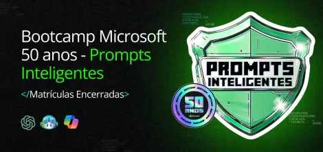 Image of Microsoft 50 Anos - Prompts Inteligentes