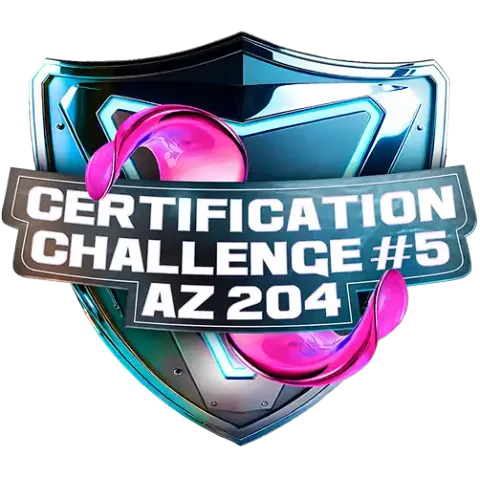 Badge Microsoft Certification Challenge #5 - AZ-204