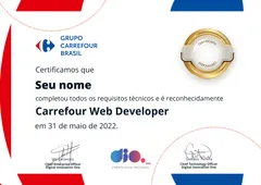 Certificado por DIO