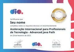 Certificado pela DIO