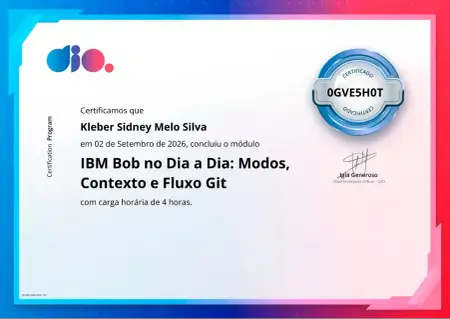 IBM Bob no Dia a Dia: Modos, Contexto e Fluxo Git