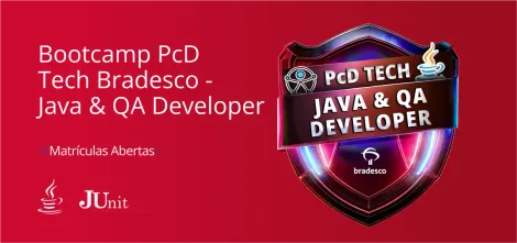 Image of PcD Tech Bradesco - Java & QA Developer