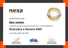 Certificado por DIO