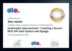 Certified by DIO