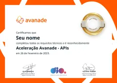 Certificado pela DIO