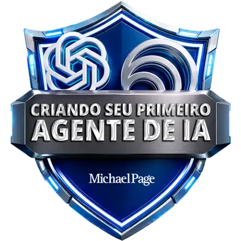 Badge Michael Page - Criando Seu Primeiro Agente de IA