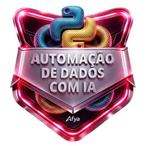 Badge Bootcamp Afya - Automação de Dados com IA