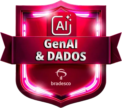 Badge Bradesco - GenAI & Dados