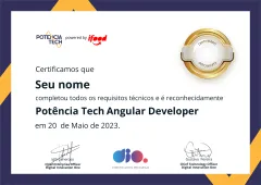 Certificado pela DIO