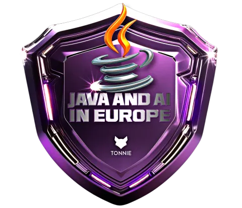 Badge TONNIE - Java and AI in Europe