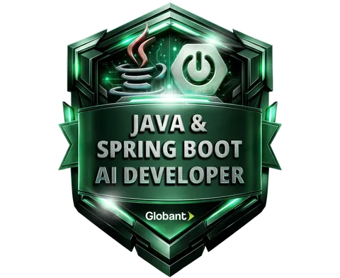 Badge Globant  - Java & Spring Boot AI Developer